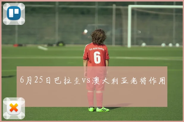 6月25日巴拉圭vs澳大利亚老将作用