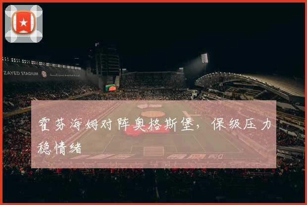 霍芬海姆对阵奥格斯堡,保级压力稳情绪